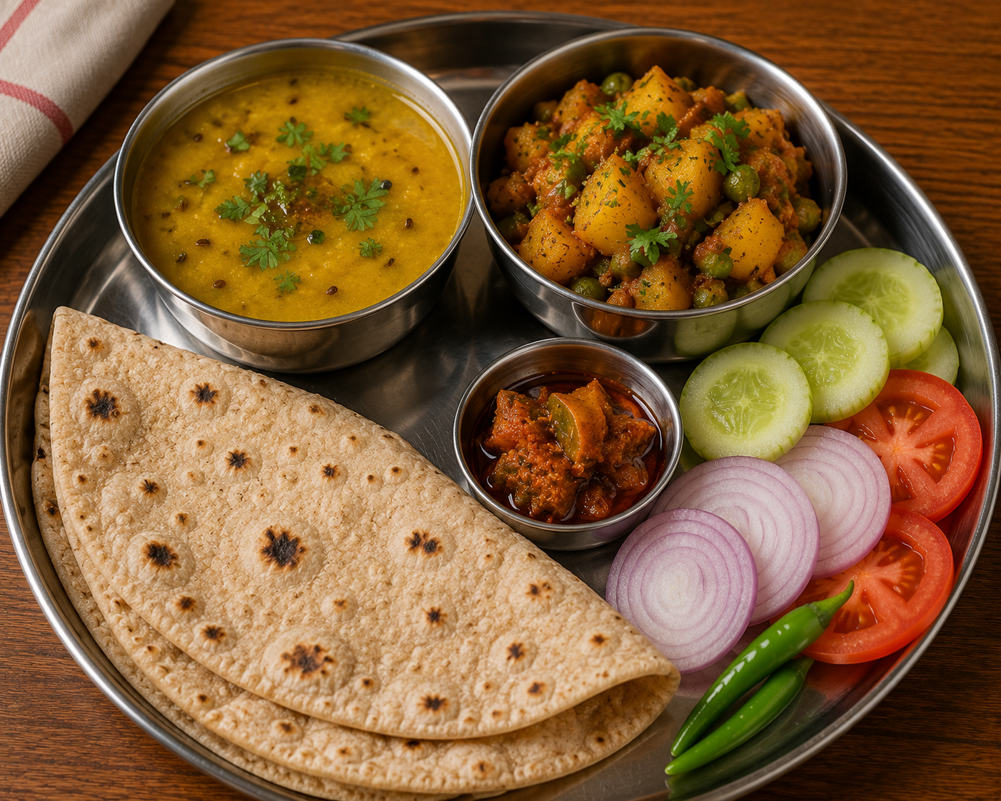 Vegetarian dinner